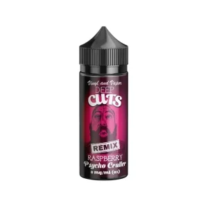 Deep Cuts Raspberry Psycho Crueller Remix 100ml Shortfill
