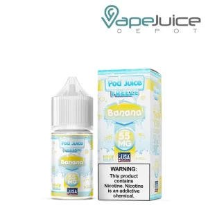Banana Freeze Pod Juice TFN Salt 30ml