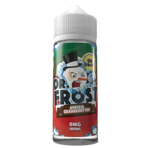 Dr Frost Apple & Cranberry Ice 100ml Shortfill