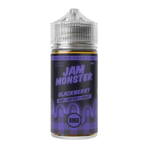 Blackberry Jam Monster eJuice (Nicotine Free)