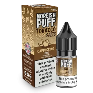 Moreish Puff Tobacco Cappuccino 10ml Nic Salt