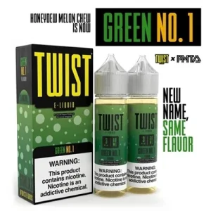Green No. 1 (Honeydew Melon Chew) by Twist 120mL