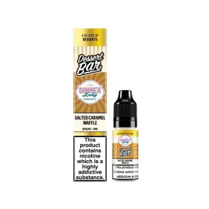 Dinner Lady Dessert Salted Caramel Waffle Bar Salt 10ml