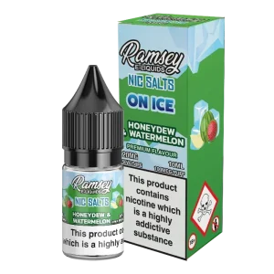 Ramsey E-Liquids On Ice Honeydew Watermelon 10ml Nic Salt