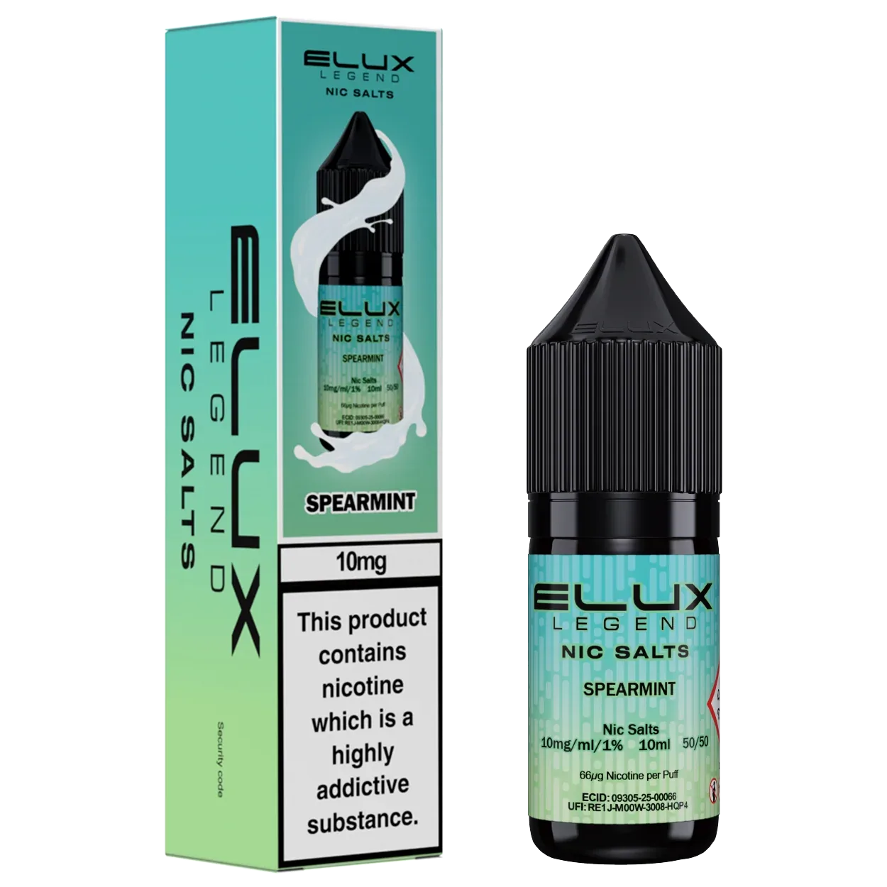 Elux Legend Spearmint 10ml Nic Salt