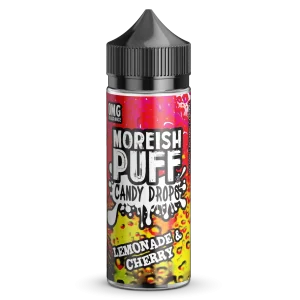 Moreish Puff Candy Drops Lemonade & Cherry 100ml Shortfill