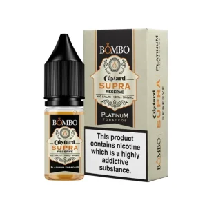 Bombo Custard Supra Reserve 10ml Nic Salt