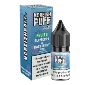 Moreish Puff Fruits Blueberry & Raspberry 10ml Nic Salt