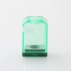 Authentic Veepon Tita X2 Boro Tank for BB / Billet / Boro Mod - Damascus + Green, Stainless Steel + PCTG