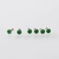 Authentic MK MODS Replacement Screws for Lost Vape Centaurus B80 AIO Kit - Green (6 PCS)
