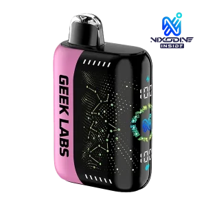Juicy Peach Ice GEEK LABS Pulse X 50K Nixodine