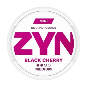Black Cherry Mini ZYN Nicotine Pouches