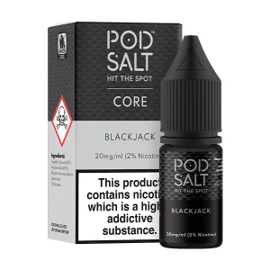 Pod Salt Black Jack 10ml Nic Salt