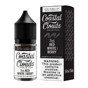 Iced Red White and Berry by Coastal Clouds Salt Nic 30ml - Ejuice Store