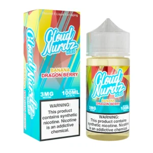 Banana Dragon Berry Iced by Cloud Nurdz 100ml - Ejuice Store