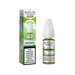 Elf Bar Elfliq Grape Berry 10ml Nic Salt E-liquid