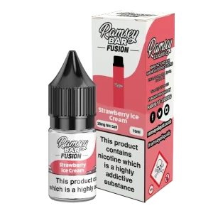 Ramsey Bar Fusion Strawberry Ice Cream 10ml Nic Salt