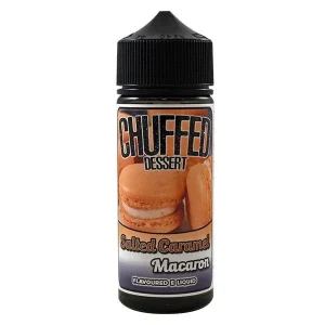 Chuffed Dessert Salted Caramel Macaron 100ml Shortfill
