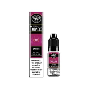 Dinner Lady Select Tobacco Captain 10ml Nic Salt