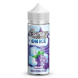 Ramsey E-Liquids On Ice Grape 100ml Shortfill