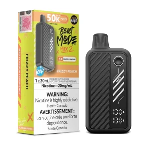 Frizzy Peach Flavour Beast Mode Max 2 – Disposable Vape