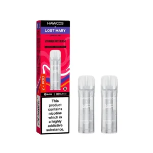 Hawcos X Lost Mary Crystal Pro Strawberry Burst Refill Pods