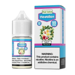 Pod Juice Salt Hawaiian Tobacco Free Nicotine E-Juice 30ml