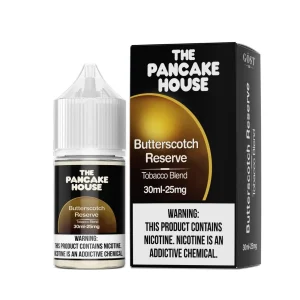 The Pancake House Butterscotch Reserve Salt 30ml E-Juice