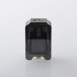 Authentic ThunderHead Creations Blaze Bridge with Sliding Boro Tank for BB / Billet / Boro Box Mod - Gun Metal, Single Glass