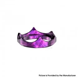 Authentic Thunder Cloud X Monarchy iDot RBA Replacement Decorative Crown Accessory - Crystal Purple Titanium LE