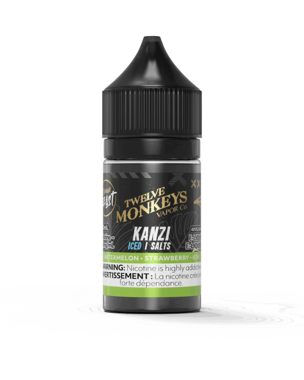 Kanzi (Iced) – Flavour Beast x 12 Monkeys E-Liquid