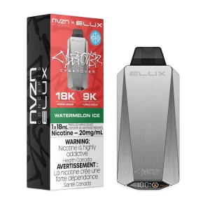 Watermelon Ice NVZN Elux Cyberover 18K – Disposable Vape