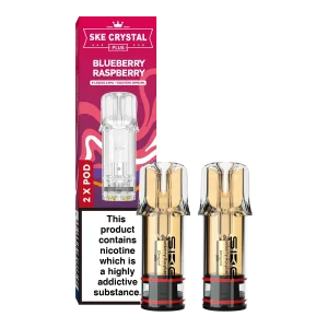 Blueberry Raspberry SKE Crystal Plus Pods