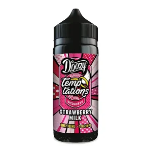 Doozy Temptations Strawberry Milk 100ml Shortfill