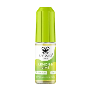 Lemon and Lime Nic Salt by Bar Juice 5000