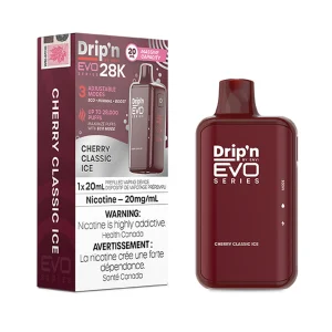 Cherry Classic Drip’n by Envi EVO Series 28K – Disposable Vape