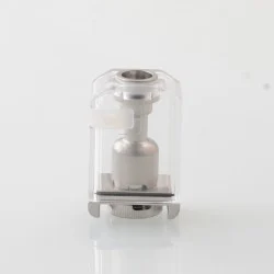 YFTK VIP Style RBA Bridge Tank for BB / Billet / Boro Devices - Silver, 316SS + PCTG, 4.5ml