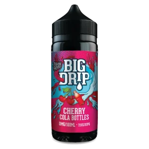 Big Drip Cherry Cola Bottles 100ml Shortfill