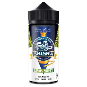 Dr Fog Shisha Lime Mint 100ml Shortfill (Out of Date)