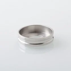 415 Style Decorative Ring Stand for RDA / RTA / RDTA Atomizer - Silver, Stainless Steel