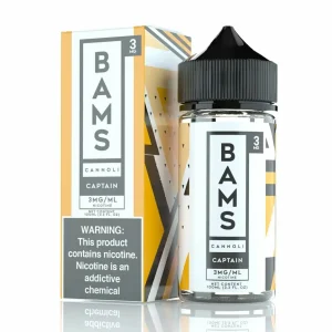 Bam's Cannoli Captain Cannoli 100ml E-Juice
