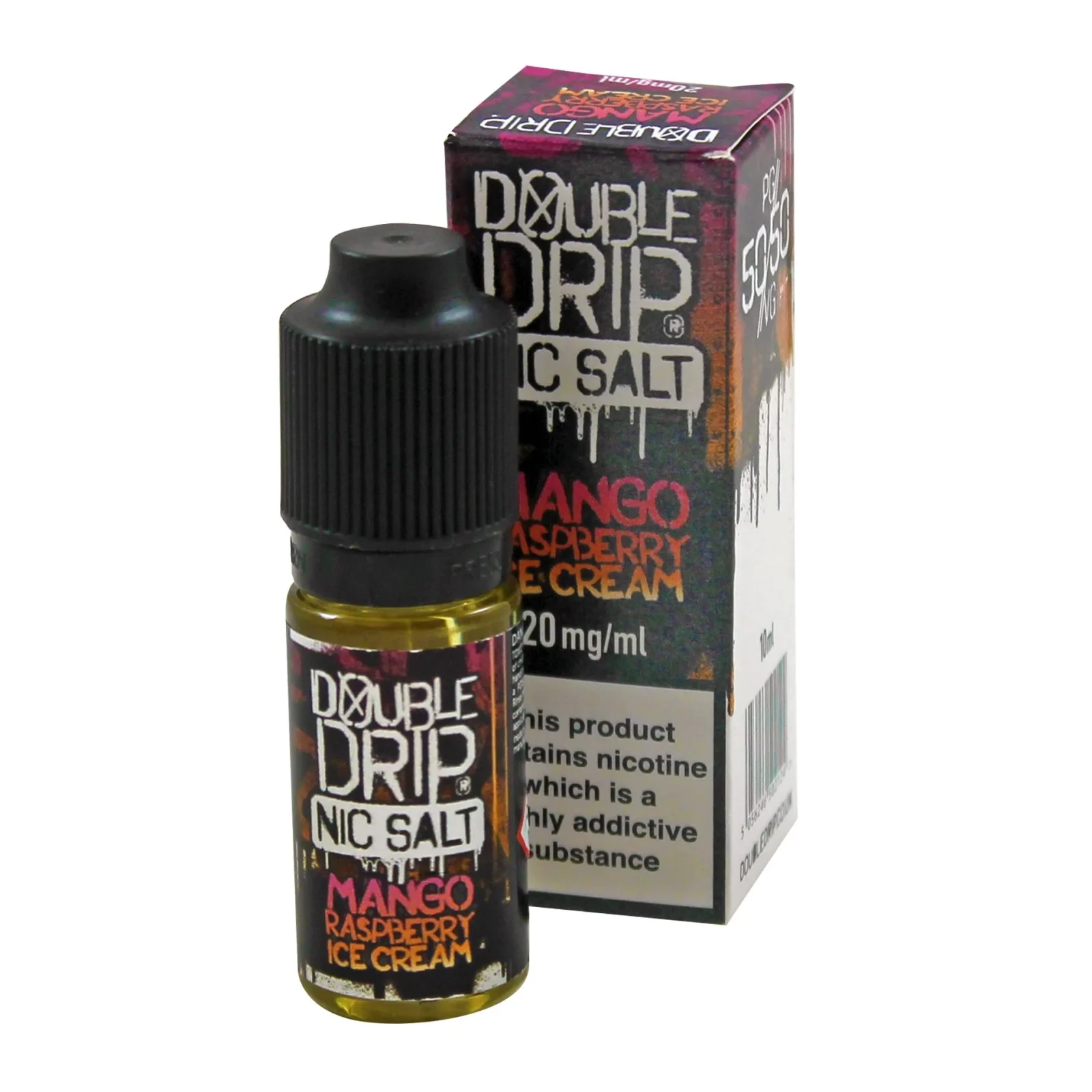 Double Drip Mango Raspberry Ice Cream 10ml Nic Salt