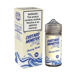 Blueberry Vanilla Swirl Edition E-Liquid by Custard Monster