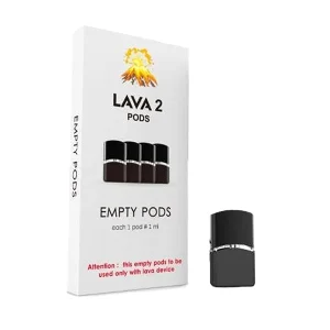 Lava 2 Empty Pods | 4 Pack
