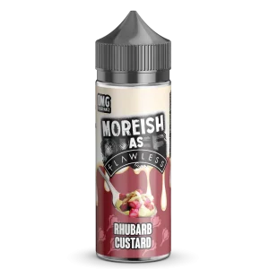 Moreish as Flawless Rhubarb Custard 100ml Shortfill
