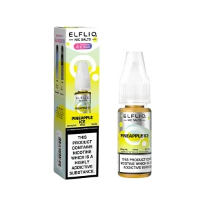 Elf Bar Elfliq Pineapple Ice 10ml Nic Salt E-liquid
