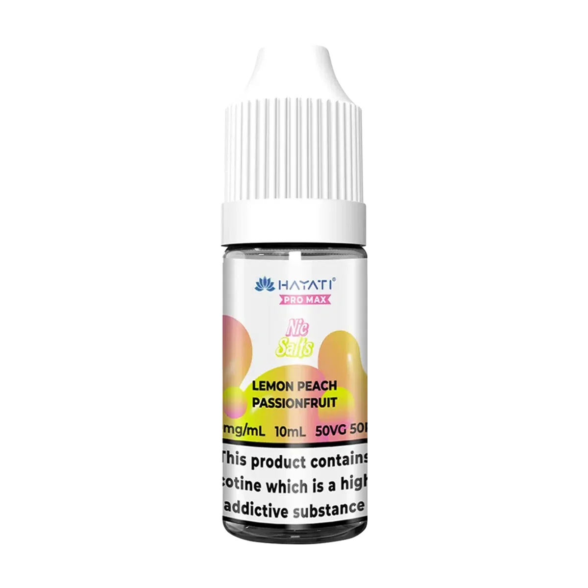 Lemon Peach Passionfruit Nic Salt by Hayati Pro Max 10ml