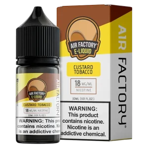 Custard Tobacco Air Factory Salt