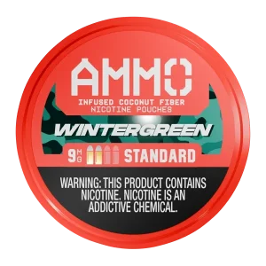 Wintergreen AMMO Nicotine Pouches