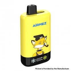 [Ships from EU-1 Warehouse] Airmez FOX 2 IN 1 Pro 80K Disposable Kit - Strawberry Banana & Pineapple Coconut Ice, 650mAh, 30ml